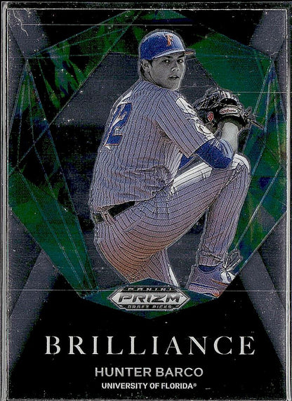 2022 Panini Prizm Draft Picks #BR-HB Hunter Barco Brilliance