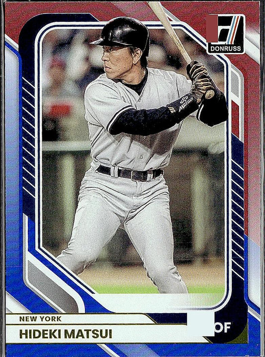 2026 Donruss #66 Hideki Matsui Red and Blue