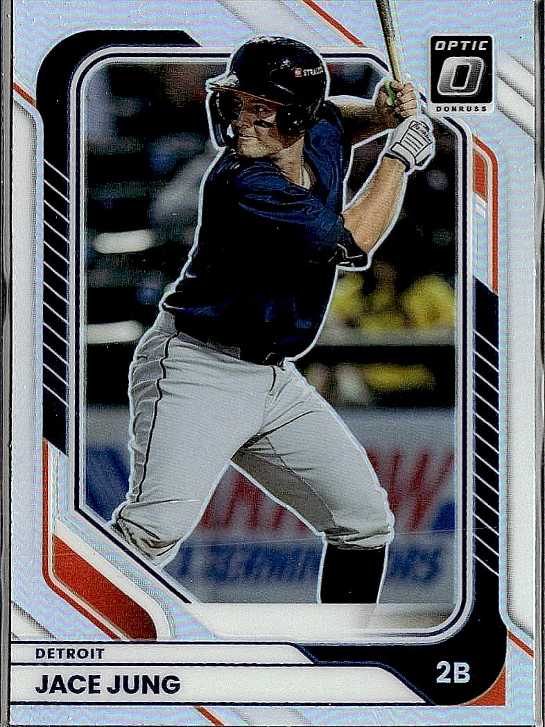 2026 Donruss #40 Jace Jung Optic Holo