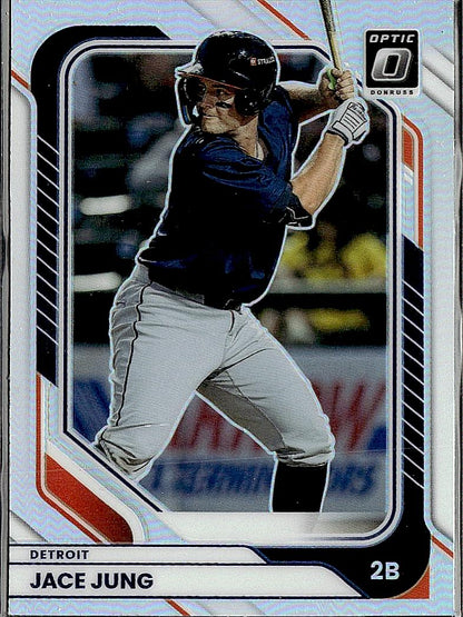 2026 Donruss #40 Jace Jung Optic Holo