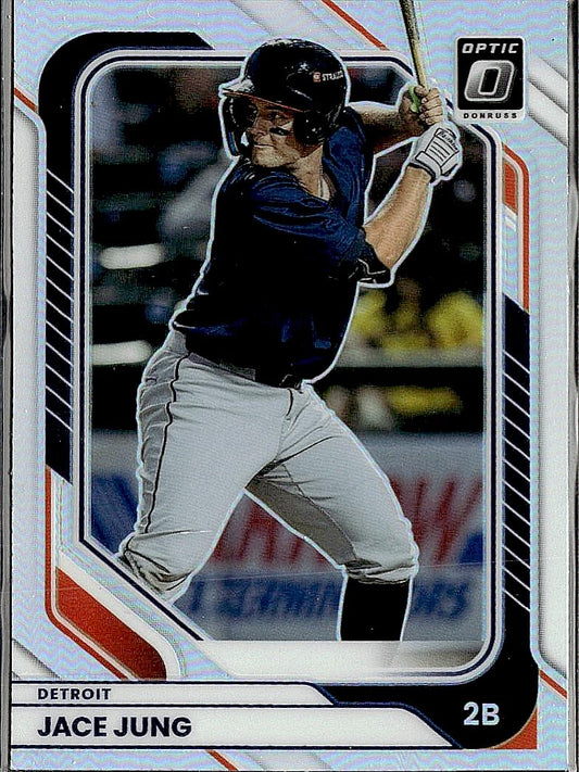 2026 Donruss #40 Jace Jung Optic Holo