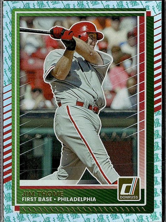 2025 Donruss #31 Jim Thome Liberty