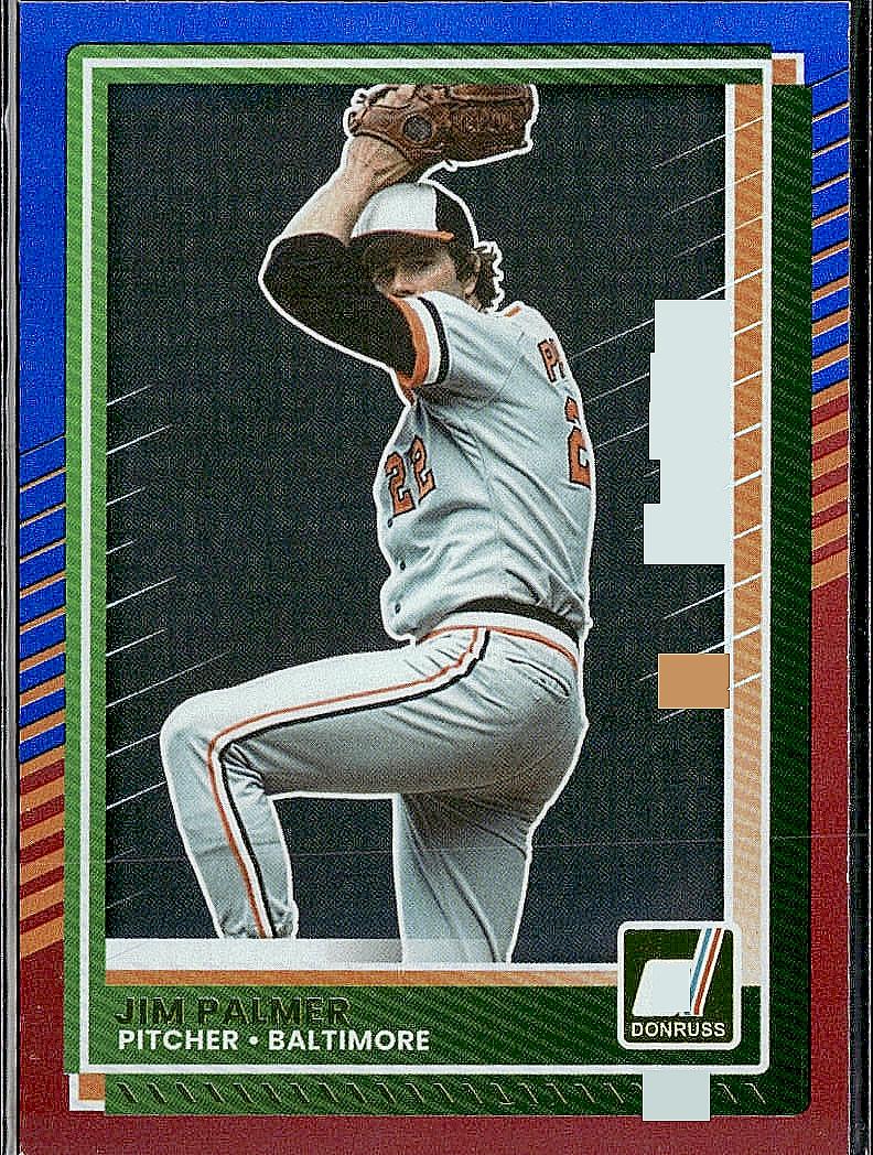 2025 Donruss #57 Jim Palmer Red and Blue