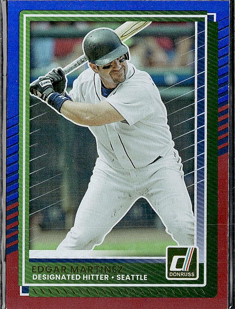 2025 Donruss #10 Edgar Martinez Red and Blue
