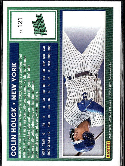 2025 Donruss #121 Colin Houck Liberty