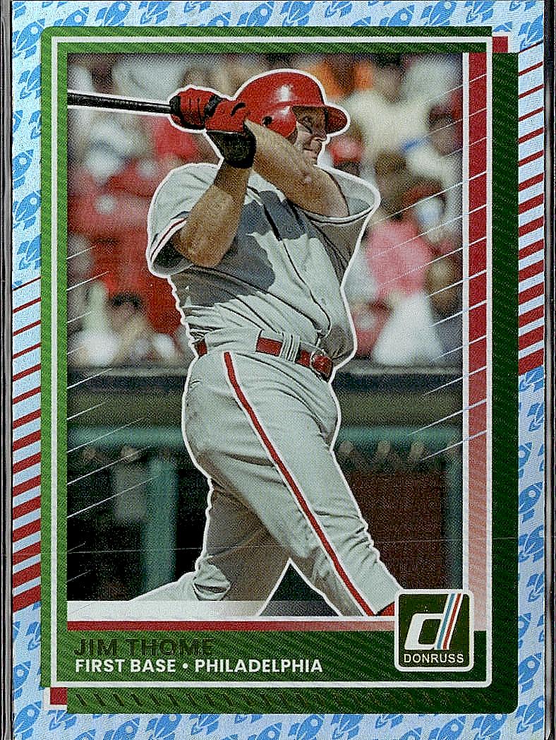 2025 Donruss #31 Jim Thome Rockets