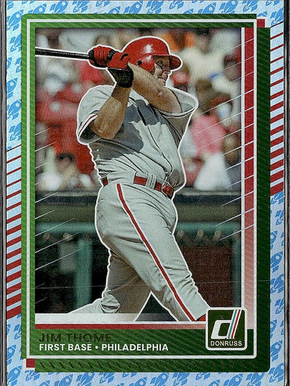 2025 Donruss #31 Jim Thome Rockets