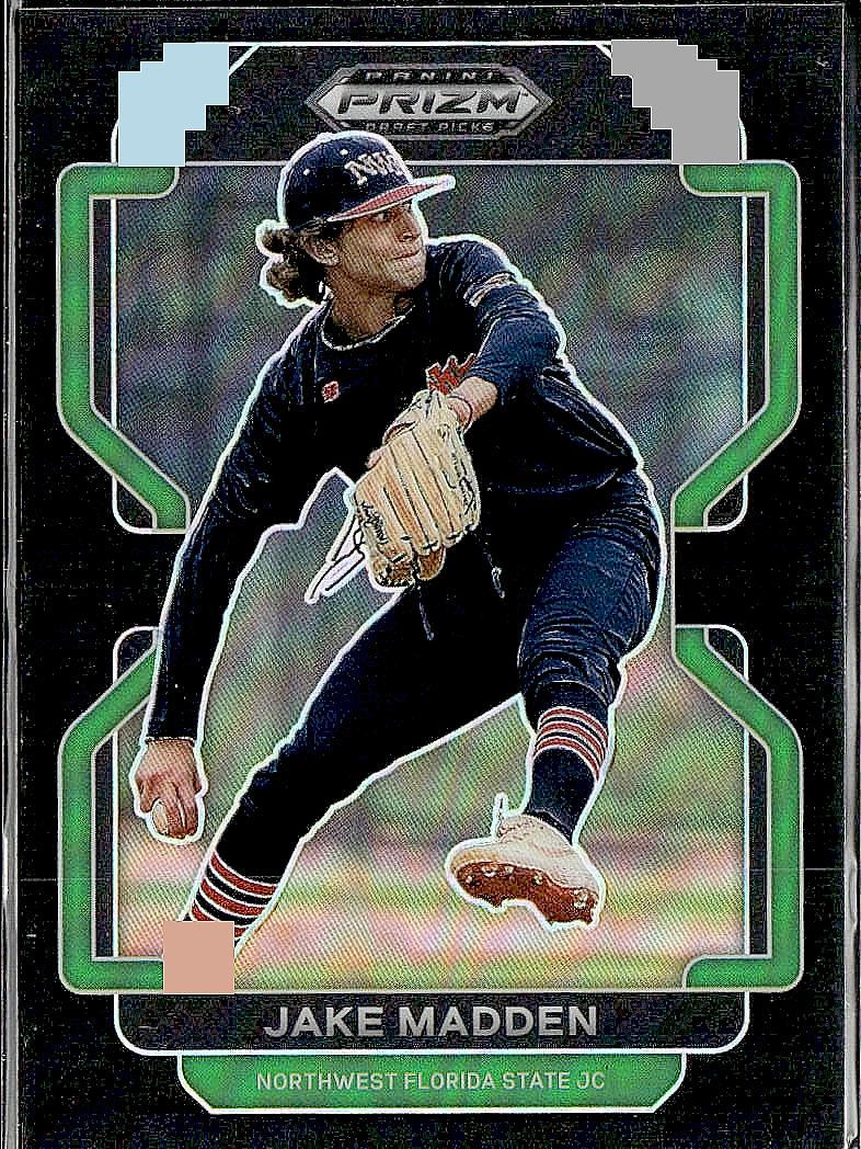 2022 Panini Prizm Draft Picks #PDP118 Jake Madden Black