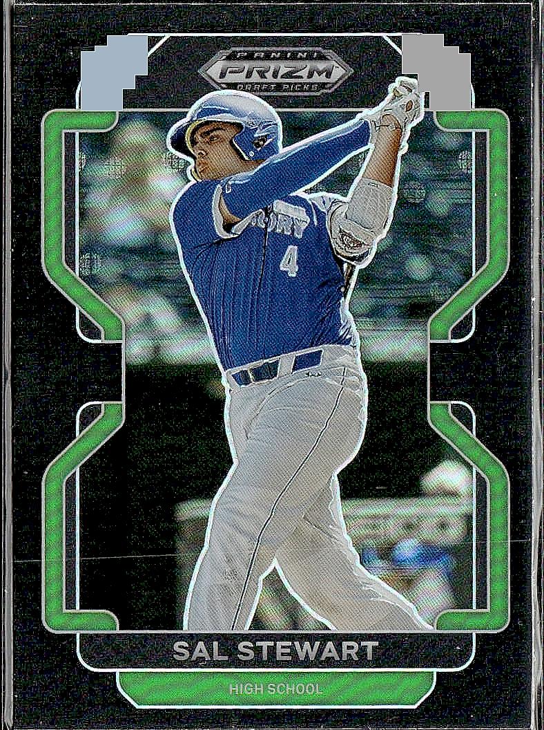 2022 Panini Prizm Draft Picks #PDP32 Sal Stewart Black
