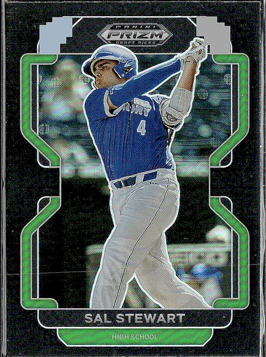 2022 Panini Prizm Draft Picks #PDP32 Sal Stewart Black