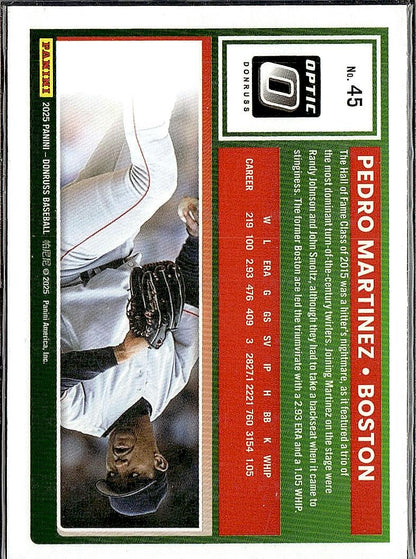 2025 Donruss #45 Pedro Martinez Optic