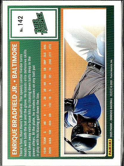 2025 Donruss #142 Enrique Bradfield Jr. Rockets