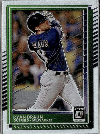 2025 Donruss #59 Ryan Braun Optic