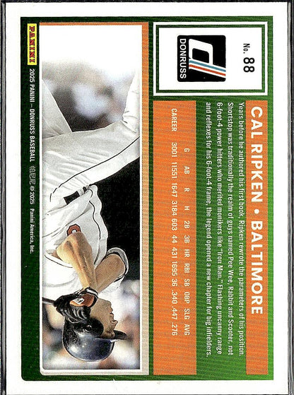 2025 Donruss #88 Cal Ripken Holo