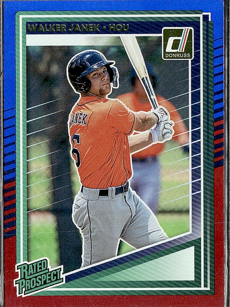 2025 Donruss #176 Walker Janek Red and Blue