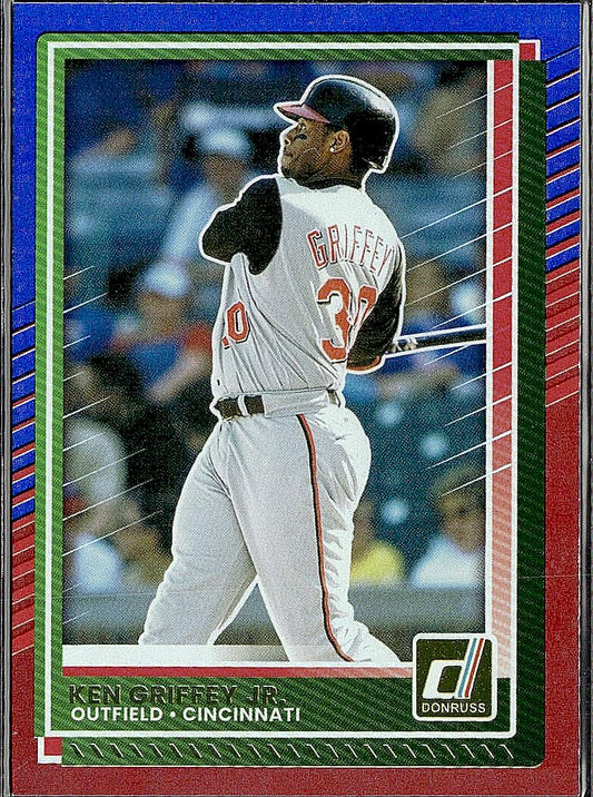 2025 Donruss #24 Ken Griffey Jr. Red and Blue