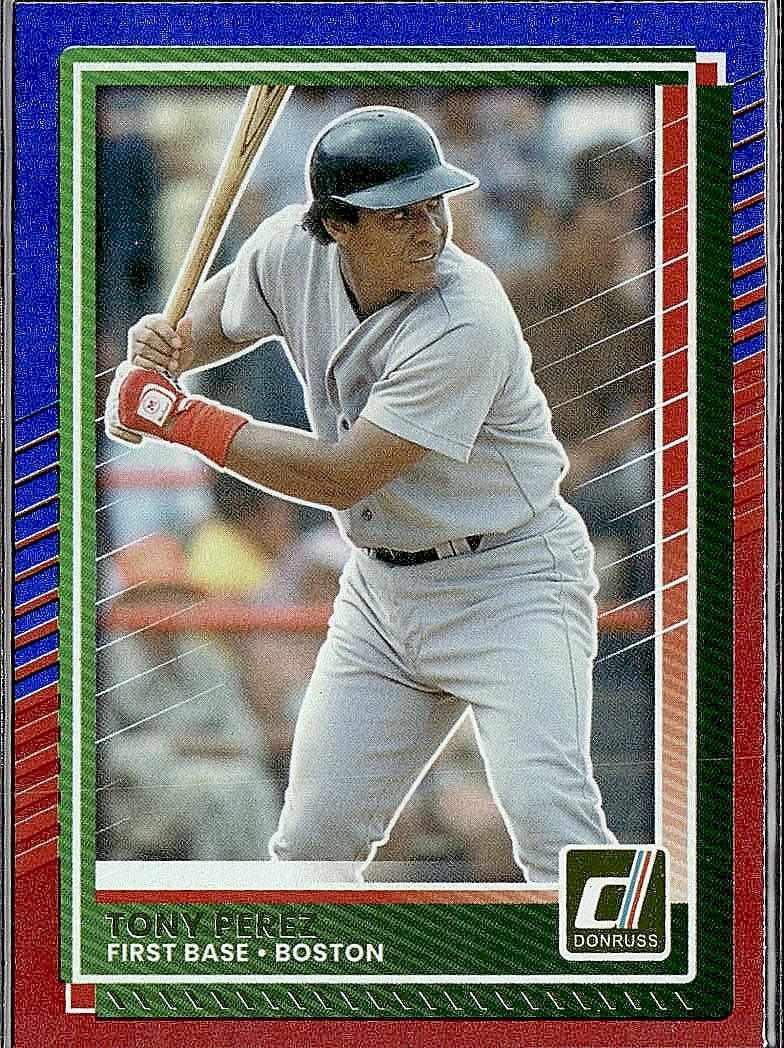 2025 Donruss #56 Tony Perez Red and Blue