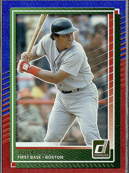 2025 Donruss #56 Tony Perez Red and Blue