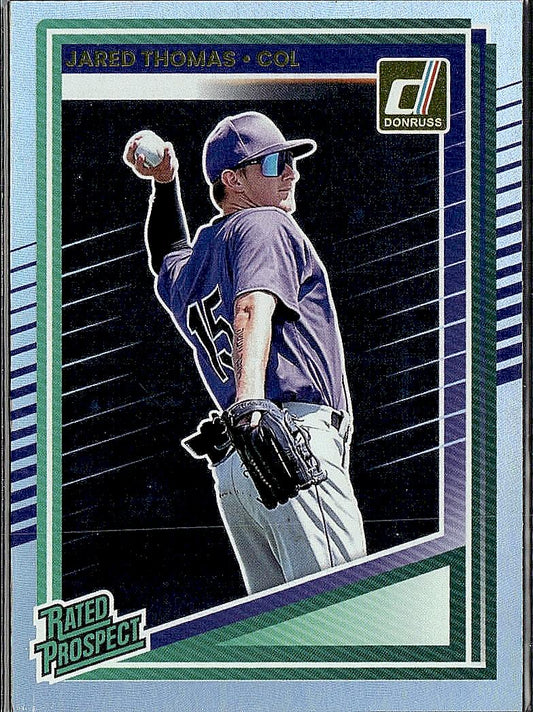 2025 Donruss #147 Jared Thomas Holo