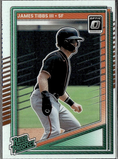 2025 Donruss #187 James Tibbs III Optic