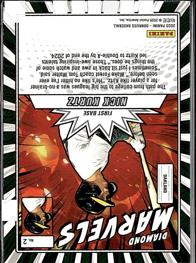 2025 Donruss #2 Nick Kurtz Diamond Marvels