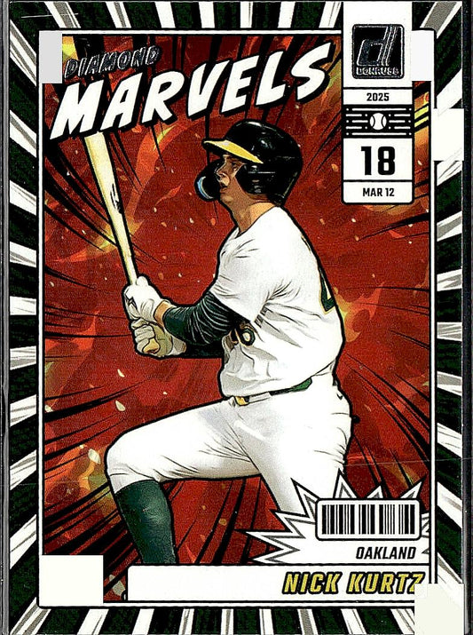 2025 Donruss #2 Nick Kurtz Diamond Marvels