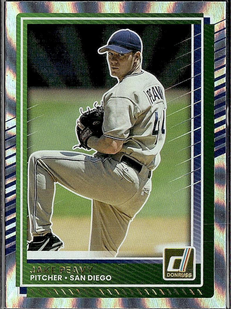 2025 Donruss #49 Jake Peavy Laser
