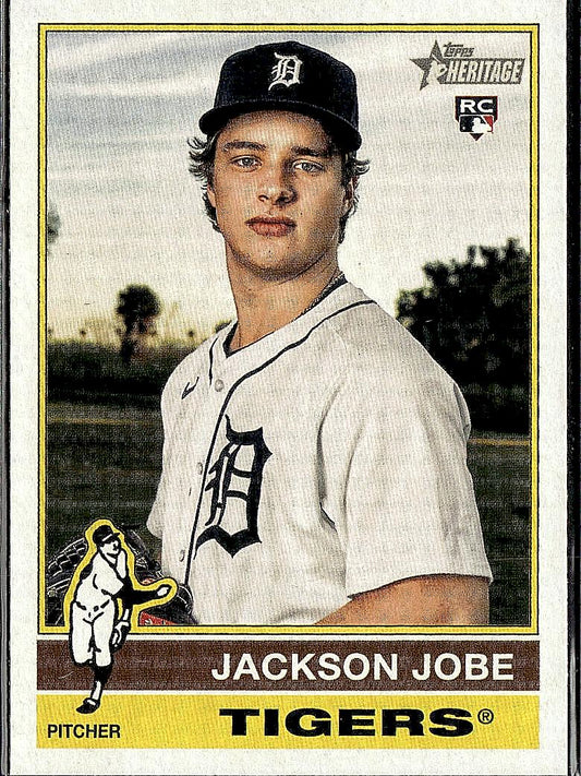 2025 Topps Heritage #389 Jackson Jobe