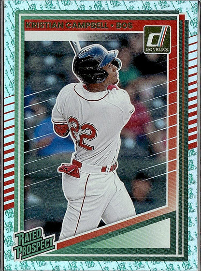 2025 Donruss #151 Kristian Campbell Liberty
