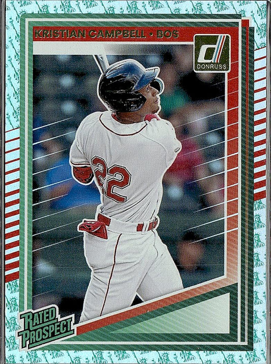 2025 Donruss #151 Kristian Campbell Liberty