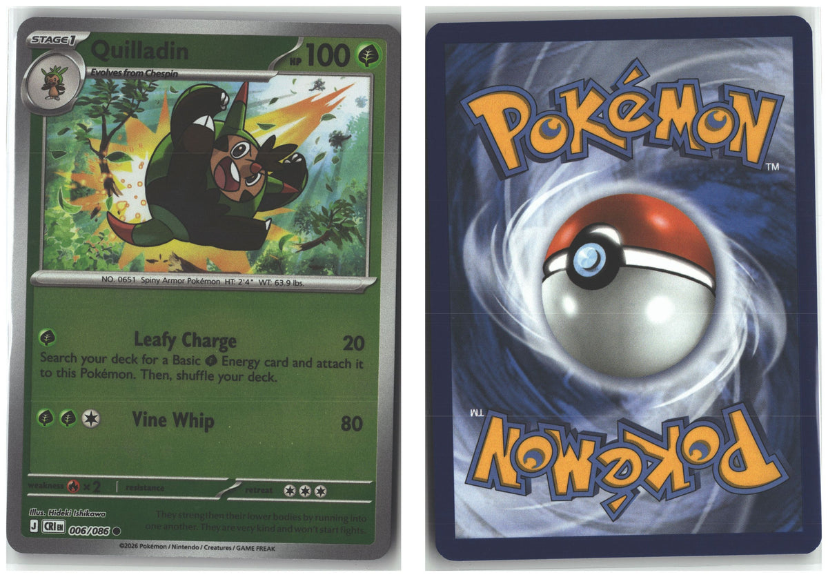 Front + Back scan