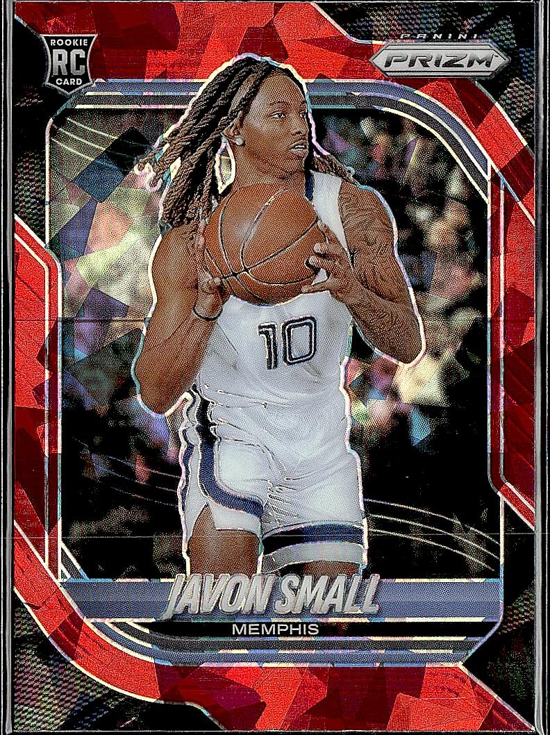 2025-26 Panini Prizm #39 Javon Small Red Ice Prizm