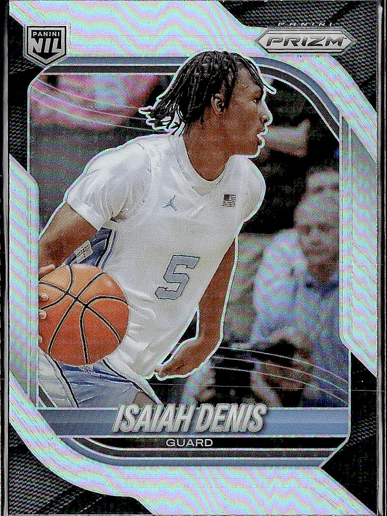 2025-26 Panini Prizm #113 Isaiah Denis Silver Prizm