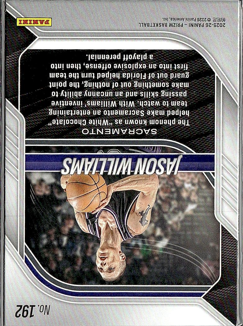 2025-26 Panini Prizm #192 Jason Williams