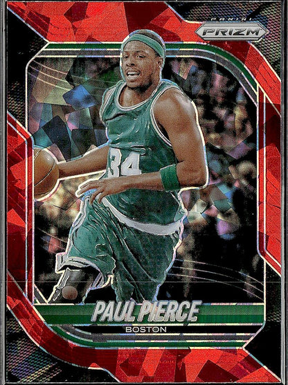 2025-26 Panini Prizm #93 Paul Pierce Red Ice Prizm