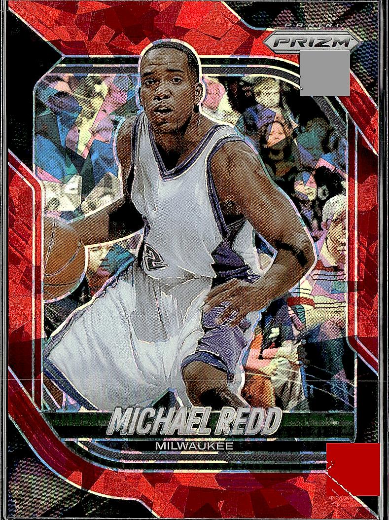 2025-26 Panini Prizm #65 Michael Redd Red Ice Prizm