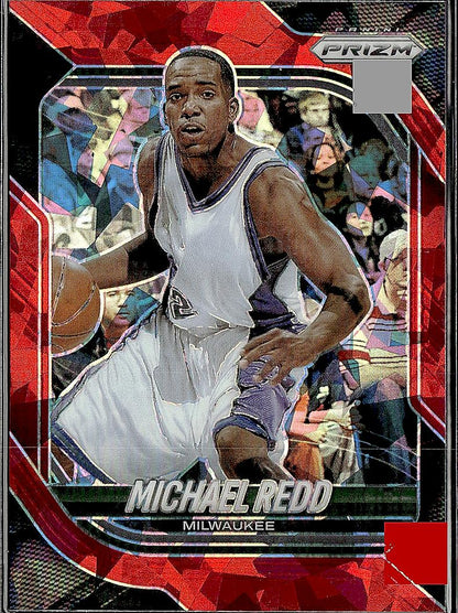 2025-26 Panini Prizm #65 Michael Redd Red Ice Prizm