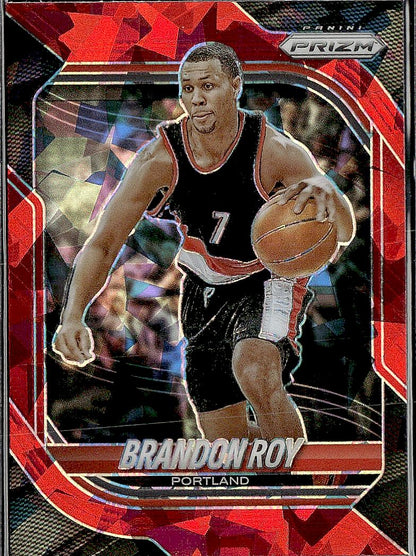 2025-26 Panini Prizm #164 Brandon Roy Red Ice Prizm