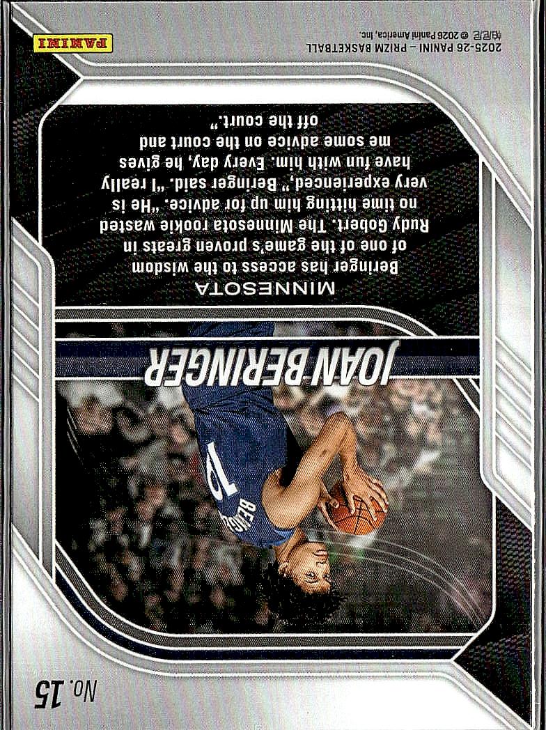 2025-26 Panini Prizm #15 Joan Beringer