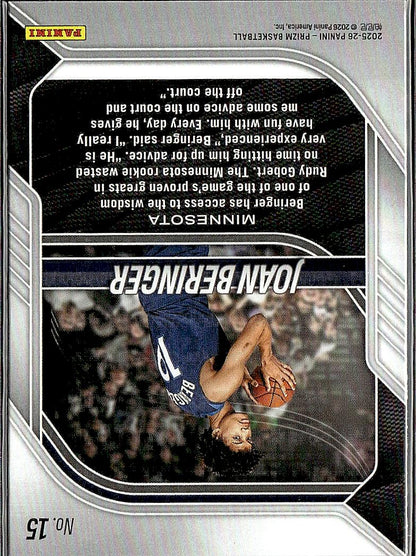 2025-26 Panini Prizm #15 Joan Beringer