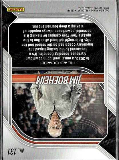 2025-26 Panini Prizm #131 Jim Boeheim