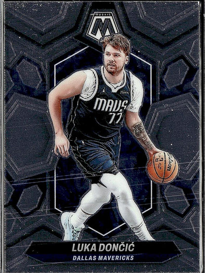 2023-24 Panini Mosaic #31 Luka Doncic