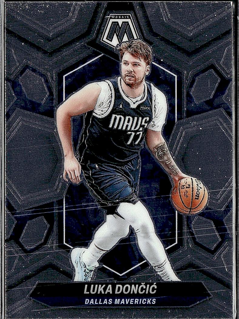 2023-24 Panini Mosaic #31 Luka Doncic