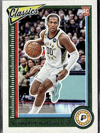 2022-23 Panini Chronicles #626 Bennedict Mathurin