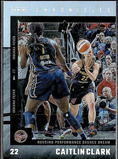 2025 Panini Caitlin Clark Chronicled #38 Caitlin Clark Holo