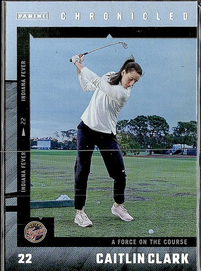 2025 Panini Caitlin Clark Chronicled #54 Caitlin Clark Holo