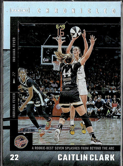 2025 Panini Caitlin Clark Chronicled #4 Caitlin Clark Holo