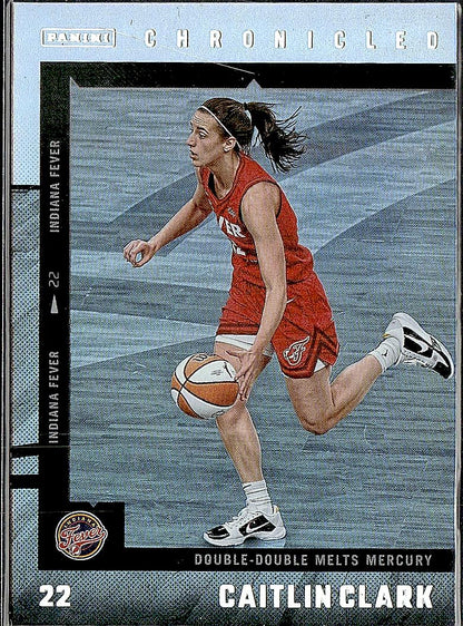 2025 Panini Caitlin Clark Chronicled #22 Caitlin Clark Holo