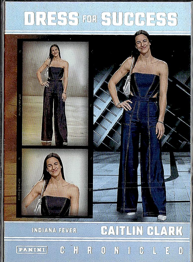 2025 Panini Caitlin Clark Chronicled #66 Caitlin Clark Holo