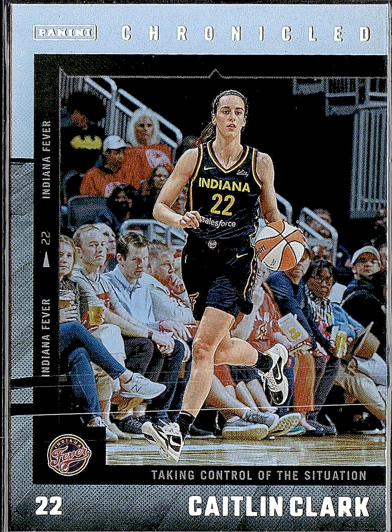 2025 Panini Caitlin Clark Chronicled #53 Caitlin Clark Holo